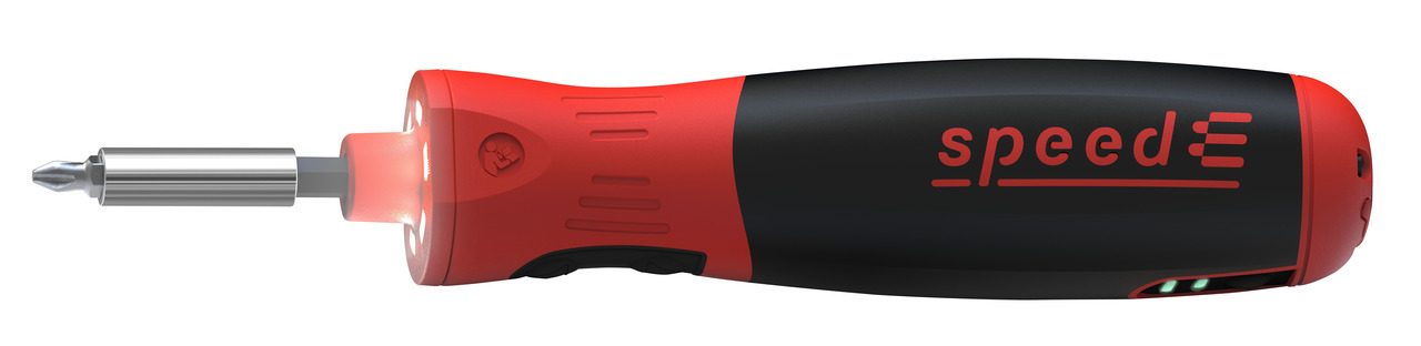 Giravite elettrico speedE® PocketDrive con bitbox e borsa