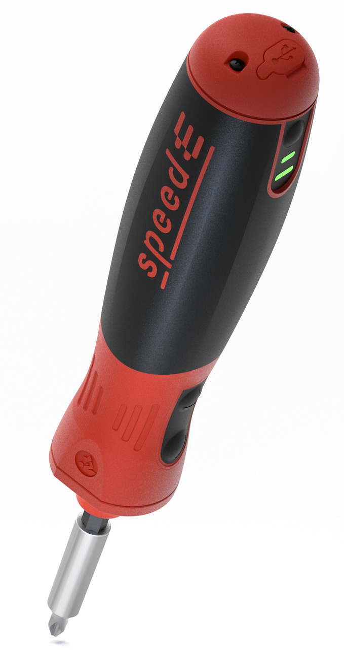Giravite elettrico speedE® PocketDrive con bitbox e borsa