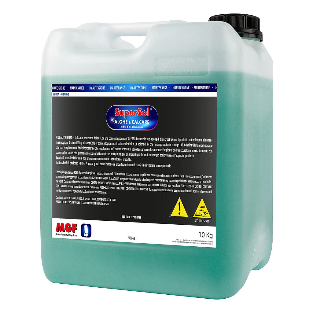 Liquido SuperSol per calcare e alghe 10Kg