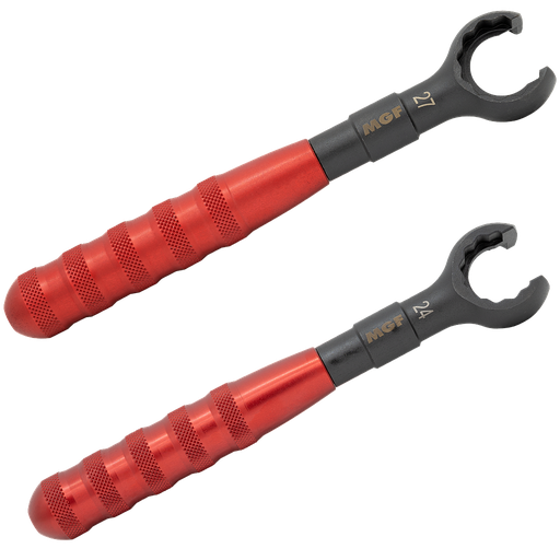 [920370] Flare nut open ring wrenches kit 24-27 + 27-30mm