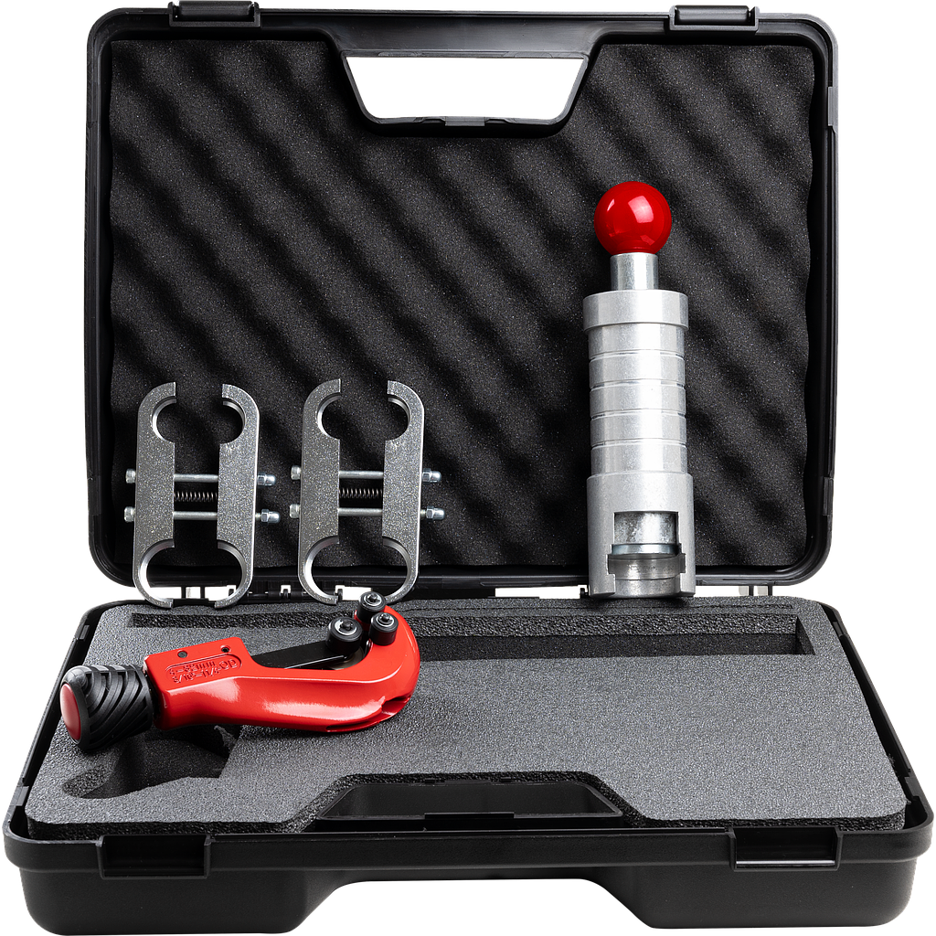 Kit cartellatrice flangiatubi manuale