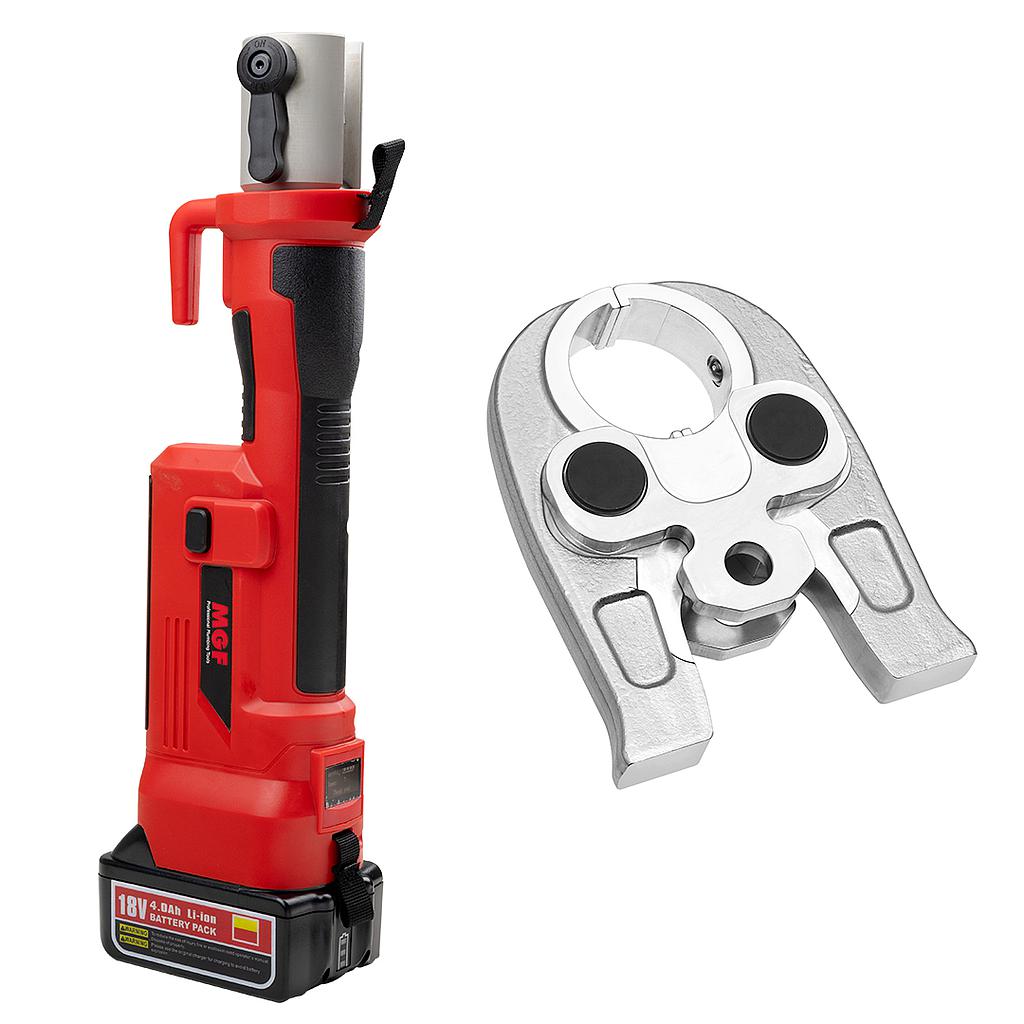 Kit Pressatrice 191B  c/portainserti e 2 batterie