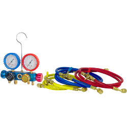 Kit Gruppo Man.R22, R134a, R410A, R407C 4 Vie